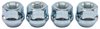 Bulge Acorn Lug Nuts, Short Open-End [7/16 in.-20 RH, Zinc, Set of 4] - image 2