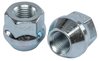 Bulge Acorn Lug Nuts, Short Open-End [7/16 in.-20 RH, Zinc, Set of 4] - image 3