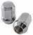 Bulge Acorn Lug Nuts, Short Closed-End [12mm  x 1.5 RH, Chrome] - image 3
