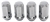 Bulge Acorn Lug Nuts, Long Closed-End [7/16 in.-20 RH, Chrome] - image 2