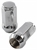 Bulge Acorn Lug Nuts, Long Closed-End [14mm x 1.5 RH, Chrome] - image 3
