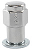 Standard Mag Lug Nuts, Closed-End [1/2 in.-20 RH, .750 in. Shank, Chrome] - image 1