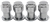 Standard Mag Lug Nuts, Closed-End [1/2 in.-20 RH, .750 in. Shank, Chrome] - image 2