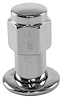 Standard Mag Lug Nuts, Closed-End with Round Washers [7/16 in.-20 RH, .850 in. Shank, Chrome] - image 1