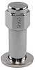 Mag Lug Nuts, XL Closed-End [12 mm x 1.5 RH, Chrome] - image 1