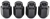 Acorn Lug Nuts, Short Closed-End [1/2 in.-20, Black] - image 2