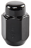 Acorn Lug Nuts, Short Closed-End [12mm  x 1.5, Black Chrome] - image 1