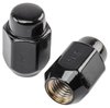 Acorn Lug Nuts, Short Closed-End [12mm  x 1.5, Black Chrome] - image 3