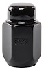 Acorn Lug Nuts, Short Closed-End [14mm x 1.5, Black Chrome] - image 1