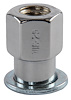 Mag Lug Nuts, Medium Open-End [7/16 in.-20 RH, Chrome] - image 1