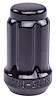 Spline Drive Lug Nuts, Short Closed-End [7/16 in.-20 RH, Black Chrome] - image 1