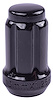 Spline Drive Lug Nuts, Short Closed-End [12mm x 1.25 RH, Black Chrome] - image 1