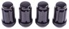 Spline Drive Lug Nuts, Short Closed-End [12mm x 1.25 RH, Black Chrome] - image 2