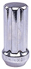 Spline Drive Lug Nuts, Long Closed-End [14mm x 2.0 RH, Chrome] - image 1
