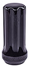 Spline Drive Lug Nuts, Long Closed-End [14mm x 1.5 RH, Black Chrome] - image 1