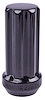 Spline Drive Lug Nuts, Long Closed-End [14mm x 2.0 RH, Black Chrome] - image 1
