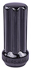 Spline Drive Lug Nuts, Long Closed-End [9/16 in.-18 RH, Black Chrome] - image 1
