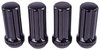 Spline Drive Lug Nuts, Long Closed-End [9/16 in.-18 RH, Black Chrome] - image 2