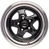 Sport Star 5-Spoke Wheel [Size: 15" x 10"] Polished Lip with Black Spokes - image 2