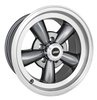 Sport Torque Wheel [Size: 15" x 8"] Polished Lip with Grey Spokes - image 2