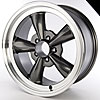 Sport Torque Wheel [Size: 17" x 8"] Polished Lip with Grey Spokes - image 3