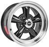 Sport Torque Wheel [Size: 15" x 7"] Polished Lip with Black Spokes - image 3