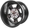 Sport Torque Wheel [Size: 15" x 8"] Polished Lip with Black Spokes - image 4