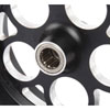 Black Wheelie Bar Wheel 5-Hole with Bearing - image 3