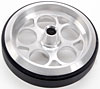 Polished Wheelie Bar Wheel 5-Hole - image 3