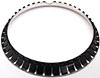 Stainless Steel Trim Ring Fits JEGS 15 x 4 and 15 x 6 Rally Wheels - image 2