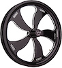 5 Spoke Directional Dragster Wheels 17" x 2.125" - image 1