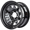 D Window Wheel [Size: 15" x 7"] Black - image 1