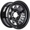 D Window Wheel [Size: 15" x 7"] Black - image 2