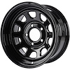 D Window Wheel [Size: 15" x 7"] Black - image 1