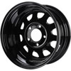 D Window Wheel [Size: 15" x 7"] Black - image 3