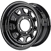 D Window Wheel [Size: 15" x 7"] Black - image 1