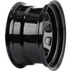 D Window Wheel [Size: 15" x 8"] Black - image 2