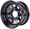 D Window Wheel [Size: 15" x 8"] Black - image 1
