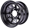 D Window Wheel [Size: 15" x 8"] Black - image 1