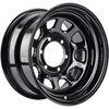 D Window Wheel [Size: 15" x 8"] Black - image 2