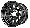 D Window Wheel [Size: 15" x 8"] Black - image 1