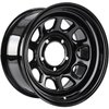 D Window Wheel [Size: 16" x 8"] Black - image 2