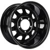 D Window Wheel [Size: 16" x 8"] Black - image 4
