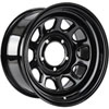 D Window Wheel [Size: 16" x 8"] Black - image 2