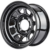 D Window Wheel [Size: 16" x 8"] Black - image 1
