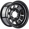 D Window Wheel [Size: 16" x 8"] Black - image 2