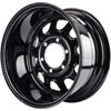 D Window Wheel [Size: 16" x 8"] Black - image 3
