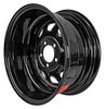 D Window Wheel [Size: 16" x 8"] Black - image 3