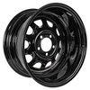 D Window Wheel [Size: 16" x 8"] Black - image 4