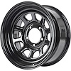 D Window Wheel [Size: 17" x 8"] Black - image 1